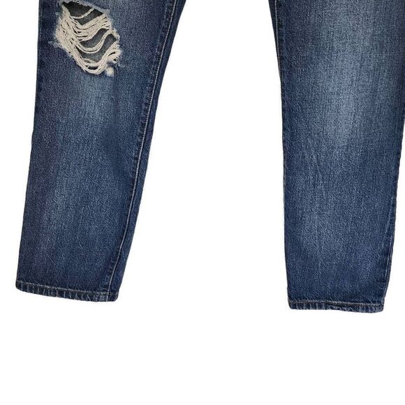 Levi's Women Jeans, Levi's 501 CT Button Fly Straight Leg Tapered Jeans, Sz W32 - Picture 8 of 11